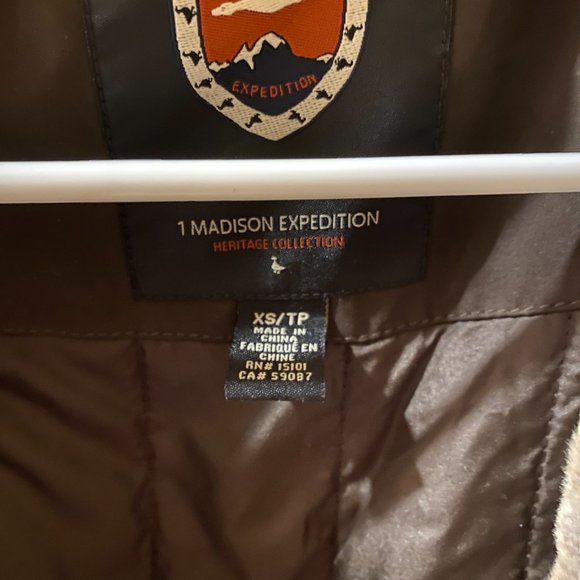 1 Madison Expedition Heritage Collection Olive Parka Jacket Size XS NWT - Picture 8 of 8